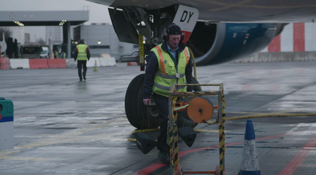 A330-300 Departure stock footage (b-roll) (Original)
