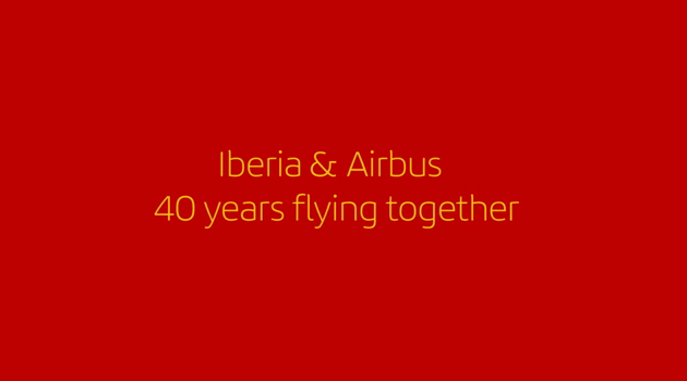 40 anniversary Iberia-Airbus